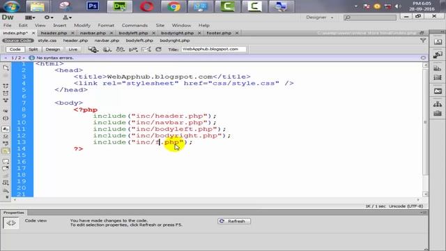 E Commerce Website Development In PHP With PDO Part 8 Including Sections Into Pages Hindi Urdu смотреть онлайн
