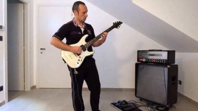 Sea Of Lies - Symphony X - Guitar Cover - Schecter Hellraiser Emg