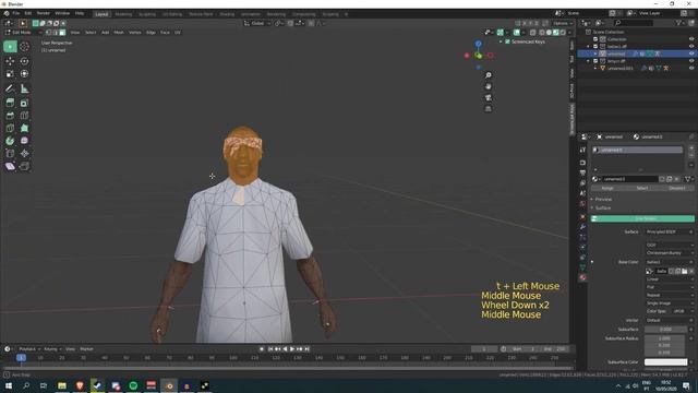 Blender 2.8 (GTA:SA) - Introduction & Simple Headswap #1 смотреть онлайн