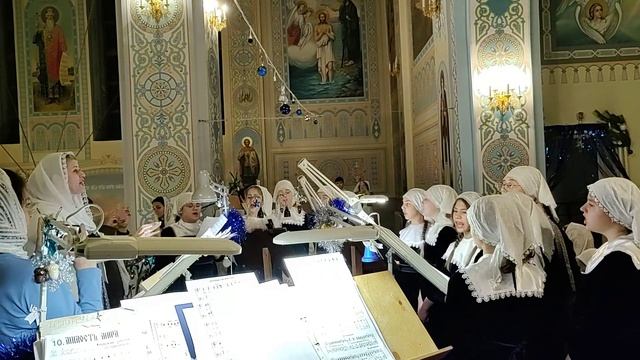 Грузинская колядка "Алило" в исполнении учениц ДМШ им. Д.Д. Шостаковича. (рук. Елена Суворкина) смотреть онлайн