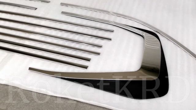 Накладки стекол Toyota Land Cruiser 200 стиль 300 #landcruiser200 #рестайлинг #lc200 #Lc300 #авто