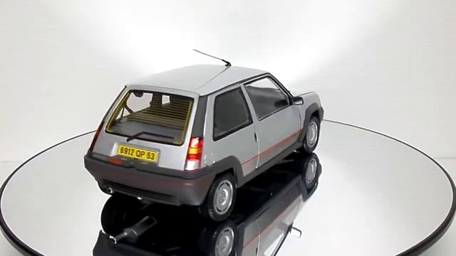 RENAULT 5 GT TURBO PHASE 1 PH.I 1985 GRiGiA GREY MET. NOREV 1/18 смотреть онлайн