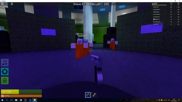 Зомби хотели добраться до моих МОЗГОВ в Roblox! смотреть онлайн