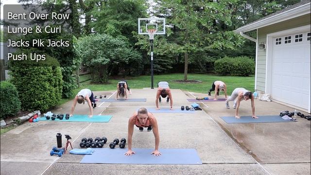 30 MIN AMRAP | Total Body Workout with Weights смотреть онлайн