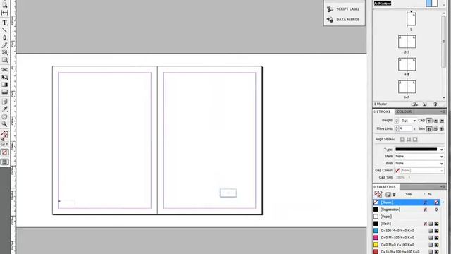 Как сделать нумерацию страниц в InDesign смотреть онлайн