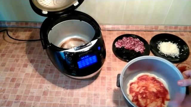 Домашние видео рецепты - пицца c колбасой в мультиварке смотреть онлайн