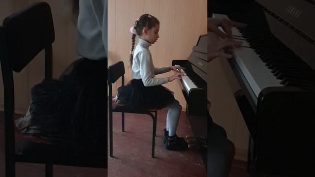 Єпанчинцева Крістіна, 8 років, "Адажіо" Д. Штейбельт смотреть онлайн