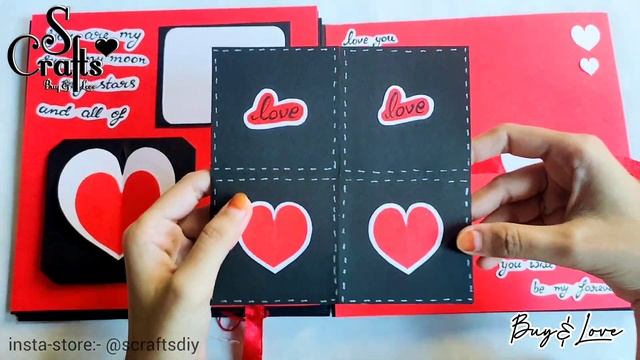 Scrapbook ?| Handmade |6 turns| Anniversary gift ideas|Customisable|Anniversary scrapbook | S Craft смотреть онлайн