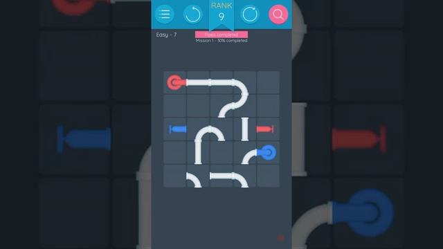 Puzzlerama - Best Puzzle Game!! Pipes Level 1-25 (Easy) смотреть онлайн