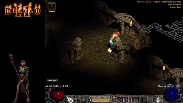 Diablo 2 - Kälte Sorc mit Tal Rasha Set: 3 oder 5 Teile? Was ist besser? Vergleich und MEINE Meinun смотреть онлайн