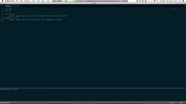 Python 2.7.6 Tutorial Episode 9: Elif смотреть онлайн
