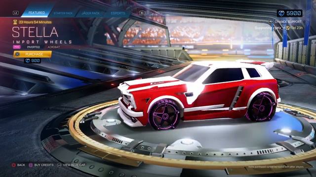 Rocket League Boutique FENNEC SAFRAN Du 12/03/2021