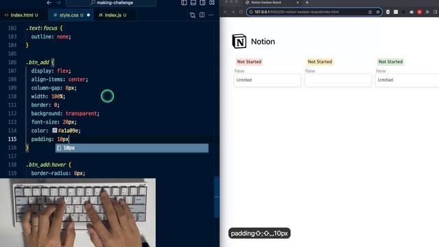[ASMR Programming] Notion Kanban Board - No Talking | Fireplace Sound ? смотреть онлайн