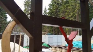 Мой навес для пилорамы Wood - Mizer LT15 Power