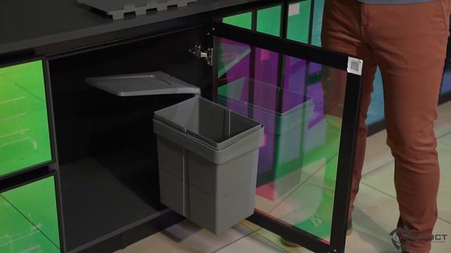 Контейнеры для раздельного сбора мусора Master bin combi смотреть онлайн