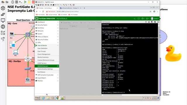 22. Creating a Radius Server with FreeRadius (on pfSense) and Authenticating with the FortiGate. смотреть онлайн