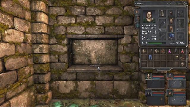 Играем в Legend of Grimrock - Уровень #3 - Прохождение и секреты смотреть онлайн