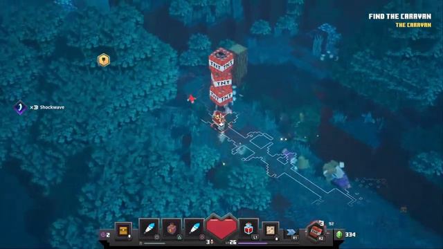 Minecraft Dungeons Hero Edition Creeper Woods Adventure Level 2 смотреть онлайн