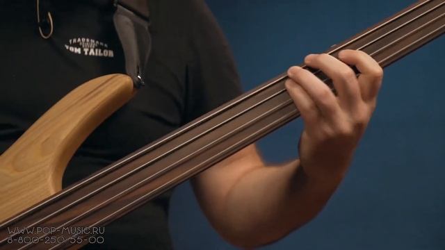 Бас гитара STAGG SBF40 FL безладовая смотреть онлайн