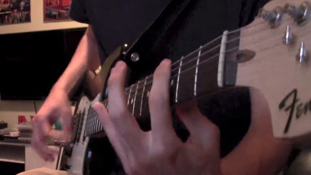 Muse - Hyper Music on guitar смотреть онлайн