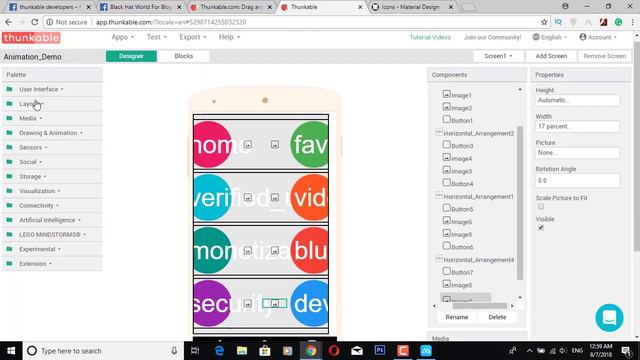 Thunkable Menu Button Animation | Full Tutorial смотреть онлайн