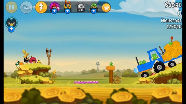 Angry Birds Classic Piggy Farm (theme 1) Level 1 To 15