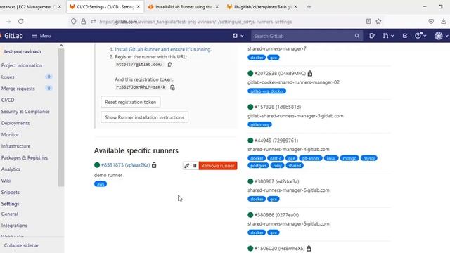 GitLab Runner Registration with Docker Executor смотреть онлайн