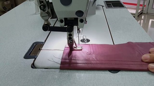 จักรเย็บตีนตะกุย TYPICAL GC0303D Direct-drive Top and Bottom Feed Sewing Machine смотреть онлайн