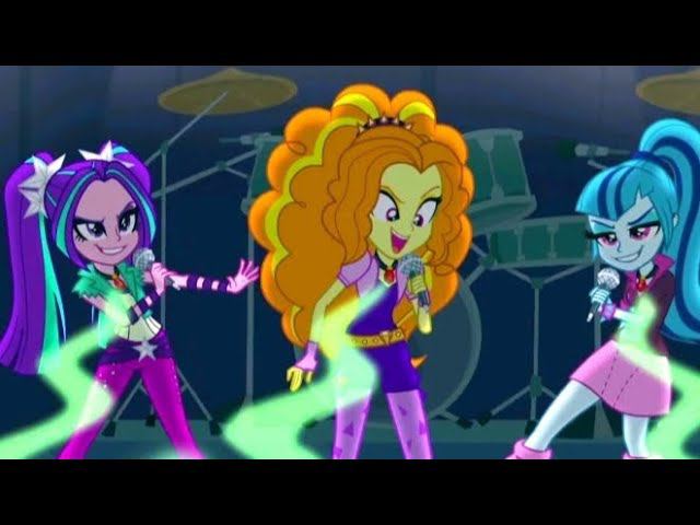 #friends Equestria Girls And Dazlings Battle (tribute)