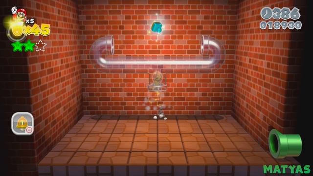Minecraft in Super Mario 3D World смотреть онлайн