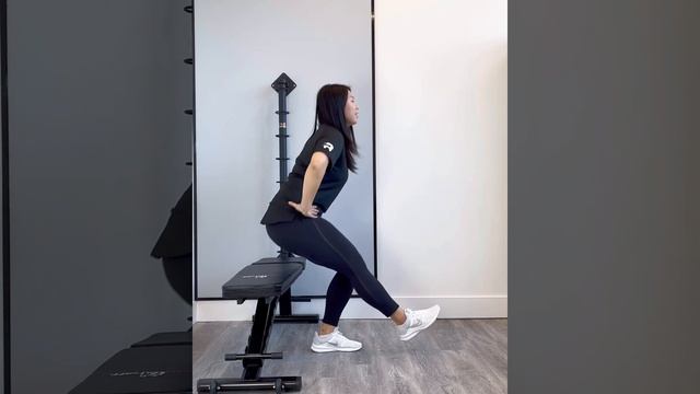 Pistol Box Squat - unilateral quadriceps strengthening exercise смотреть онлайн