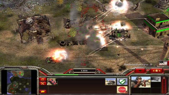 Command & Conquer: Generals Час Расплаты - Китай миссия 3 невыносимая сложность. смотреть онлайн