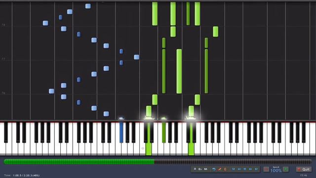 Skyrim Main Theme Piano Tutorial [100% speed] (Synthesia) смотреть онлайн