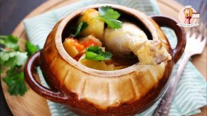 Аппетитная КУРИЦА с КАРТОШКОЙ в ГОРШОЧКАХ в духовке