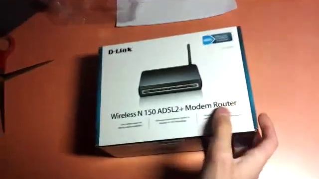 D-link DSL 2640u unpacking смотреть онлайн