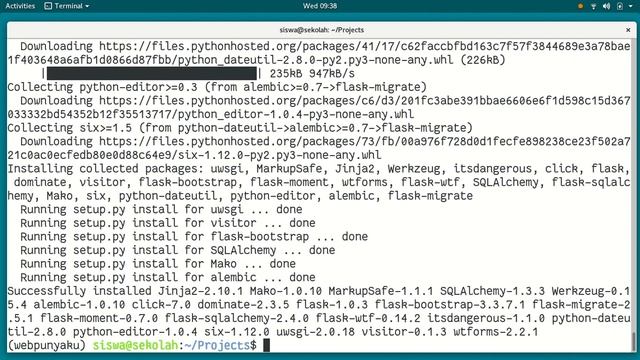 Serving Flask Web Apps on Production Server смотреть онлайн