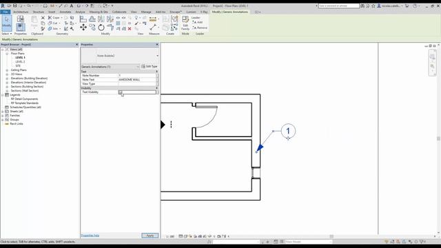 Revit Tutorial - How To Create Efficient Plan Notes смотреть онлайн