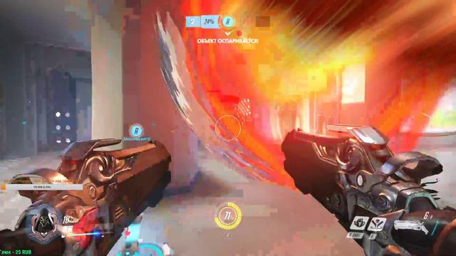 Overwatch, набиваем обратно рейтинг #2 смотреть онлайн