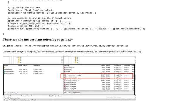 Wordpress: Unable to check if image uploaded by wp_image_editor exists using file_exists function смотреть онлайн