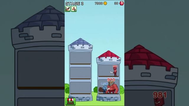Hero Castle Wars Next level Gameplay Walkthrough (iOS, Android) #stage3 Ep210 смотреть онлайн