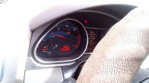 Плохой запуск Audi Q7