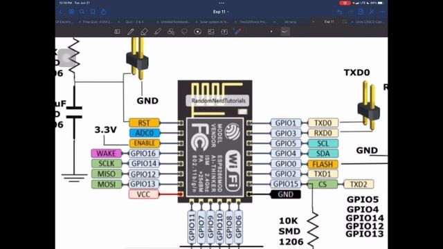 Exp 11a -EEW- Session 2021 IOT Based 5 Node (Relays) control using Esp8266 and 2n3904 sMD transisto смотреть онлайн