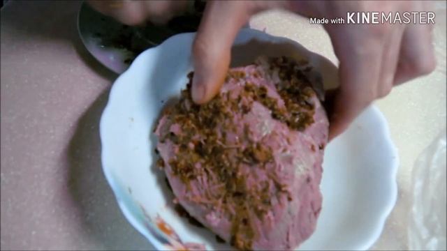 Буженина из говядины. АРОМАТНАЯ.