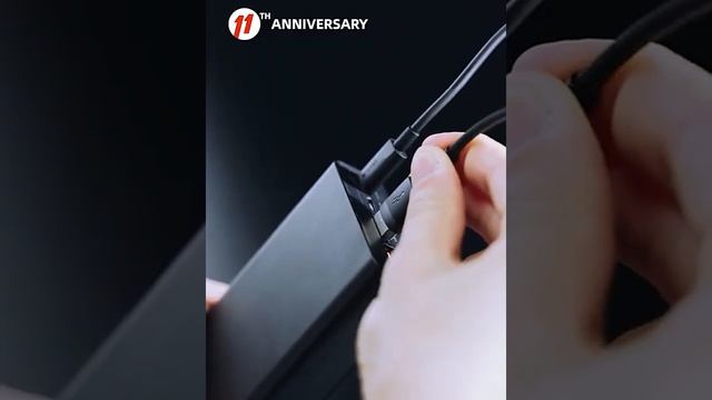 Baseus 65W Power Bank 30000mAh/20000mAh PD Quick Charge FCP SCP Powerbank Portable External Charger смотреть онлайн