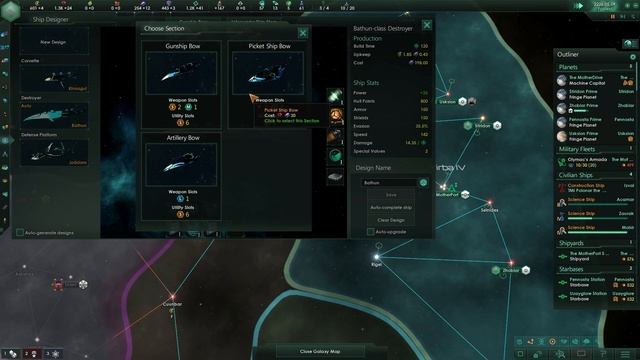 [4] Automatic planets - Stellaris 2.3 Ancient Relics - The Motherspace Imperium смотреть онлайн