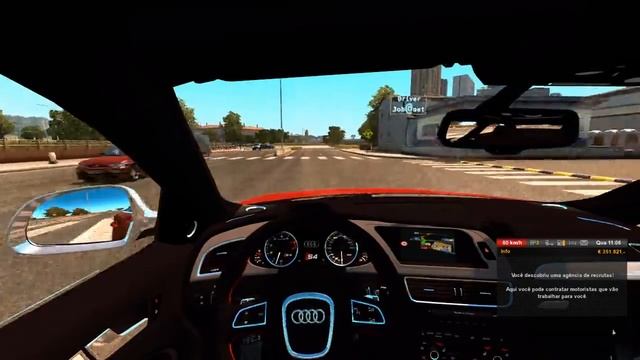 Euro Truck Simulator 2 "Audi S4 Rs/EAA" смотреть онлайн