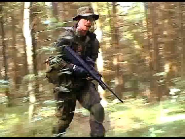 Страйкбольная игра "Ангола" атака лесной базы 2007год. Angola airsoft game. смотреть онлайн