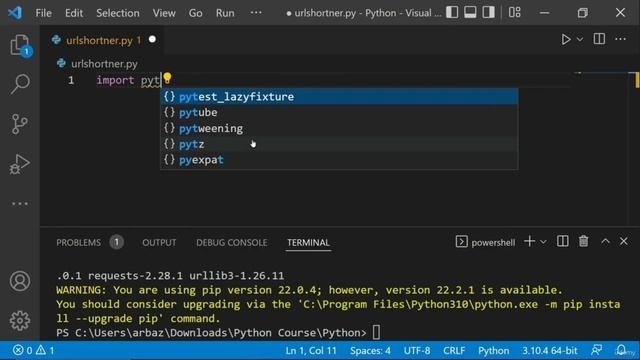 URL Shortener Application | Python Practical Course смотреть онлайн