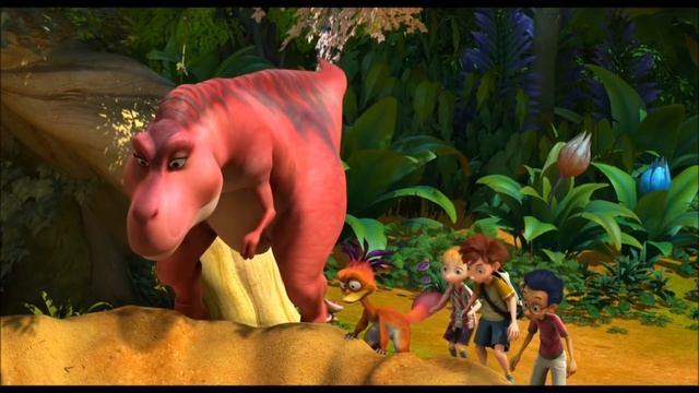 Dino Time (Back to the Jurassic) - All T-Rex Scenes смотреть онлайн