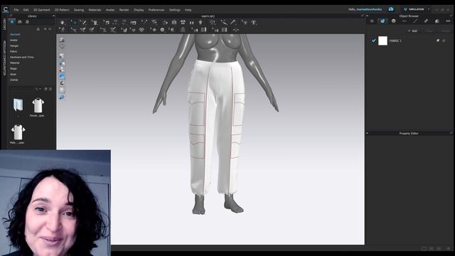 Можно ли создавать лекала в Clo3D?